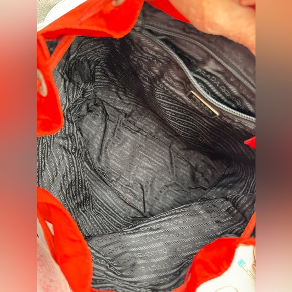 Prada - Authentic - Red Nylon Backpack - Picture 9 of 16